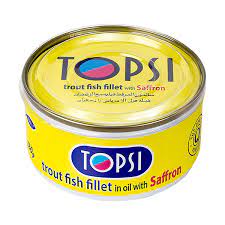 کنسرو ماهی صادراتی ایران؛هوور زرده ۲ نوع ۱۲۰ ۱۸۰ گرمی